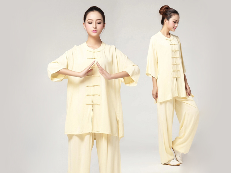 Tai Chi Clothing Long-sleeve Casual Style Linen Suit